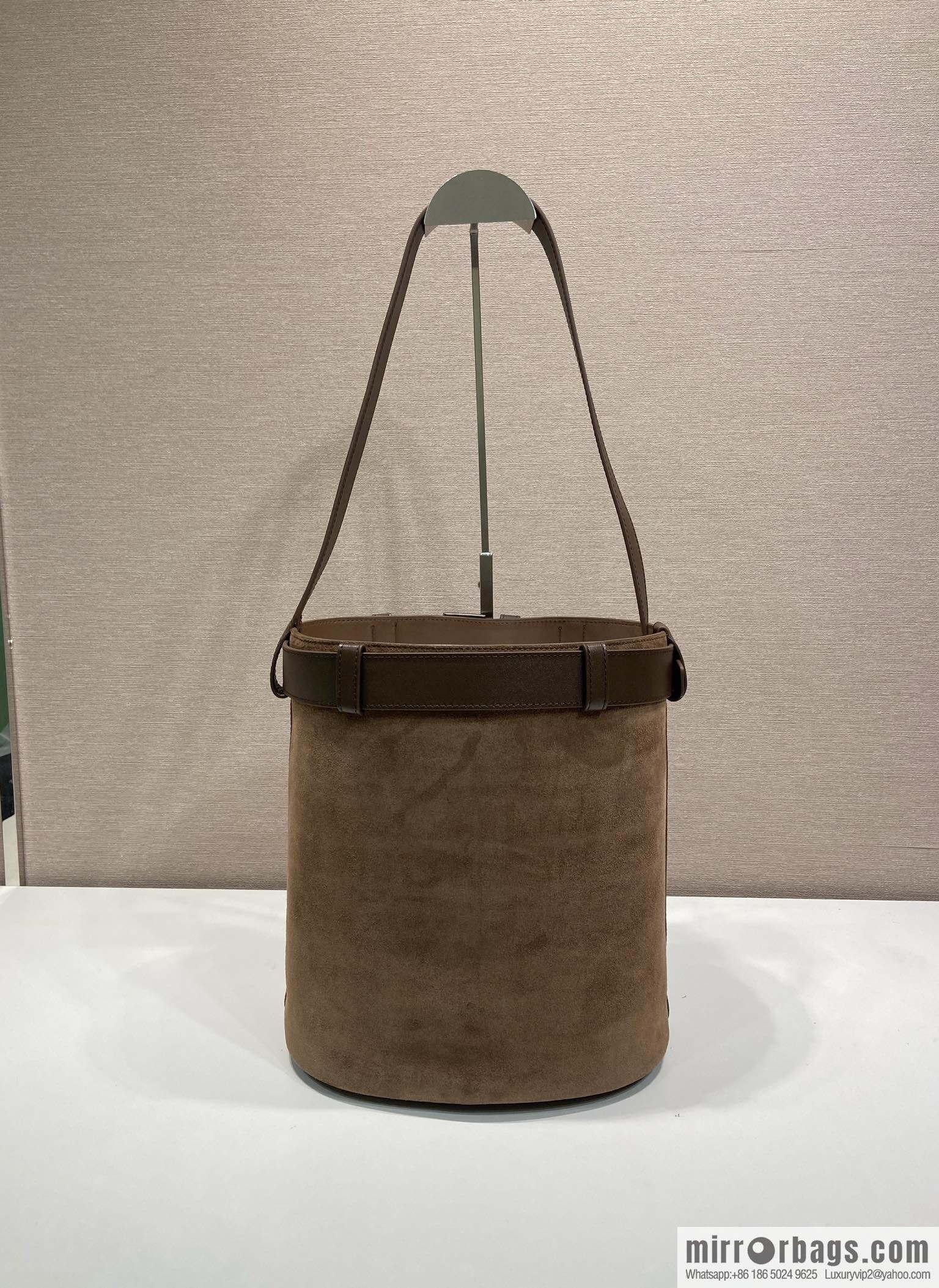 PRADA 🎉 new bucket bag 🎉 1BE085 suede🎉🎉
