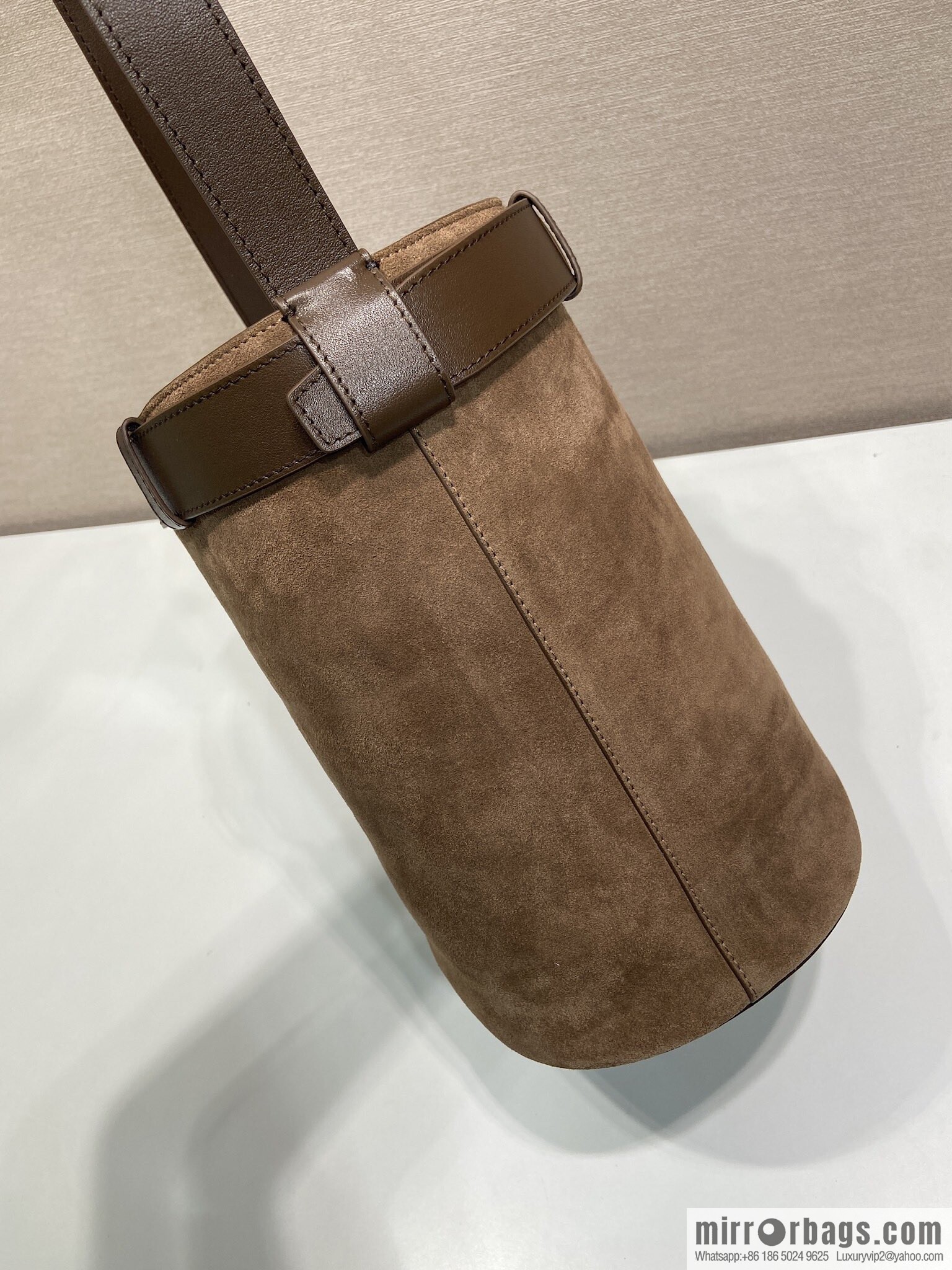 PRADA 🎉 new bucket bag 🎉 1BE085 suede🎉🎉
