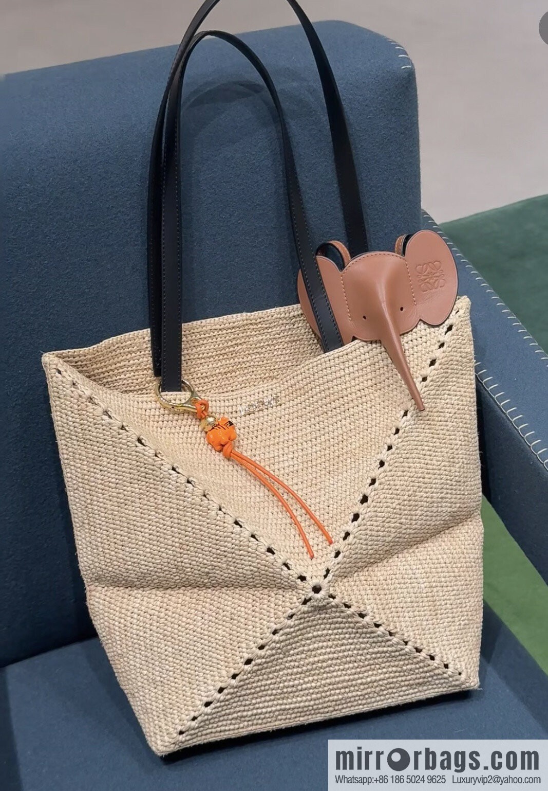 LOEWE Puzzle Folding tote