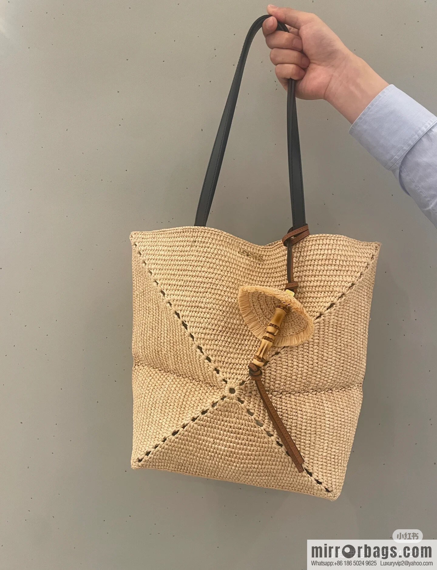 LOEWE Puzzle Folding tote