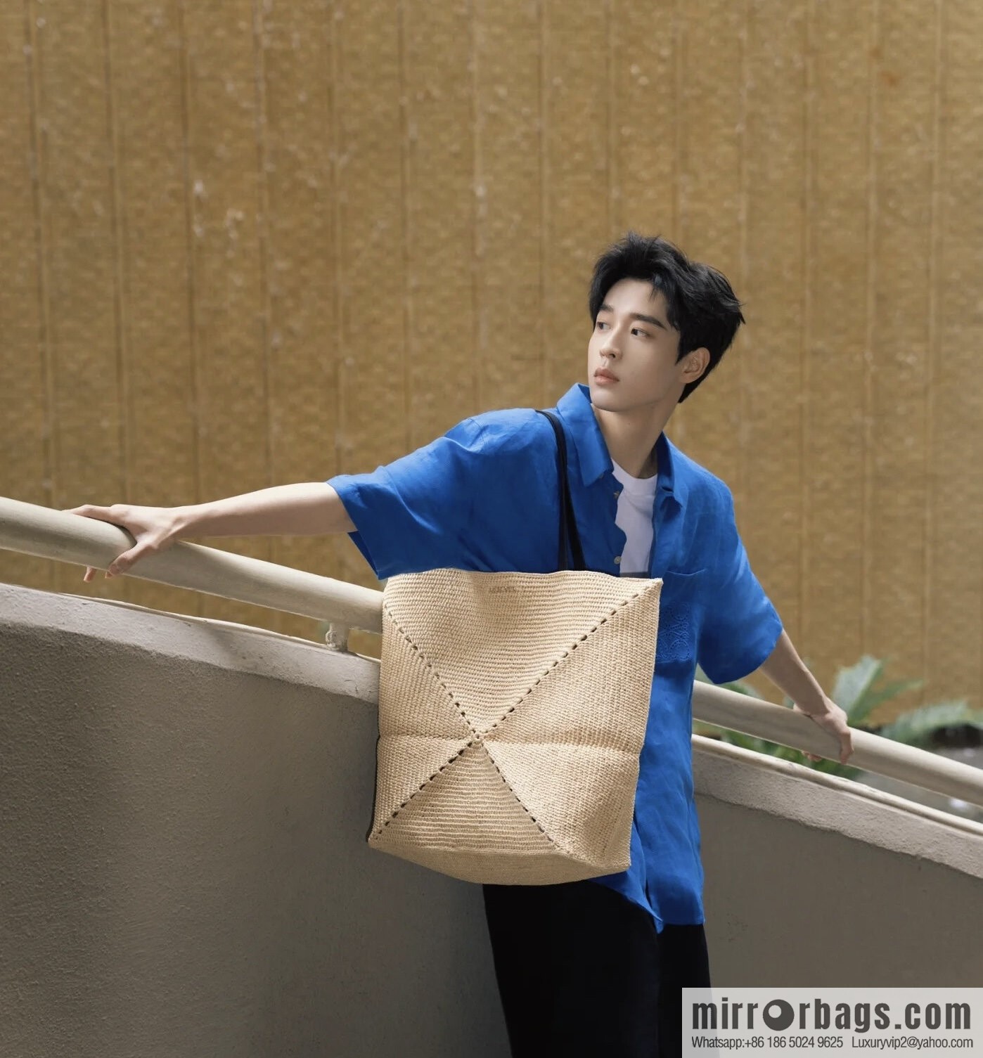 LOEWE Puzzle Folding tote