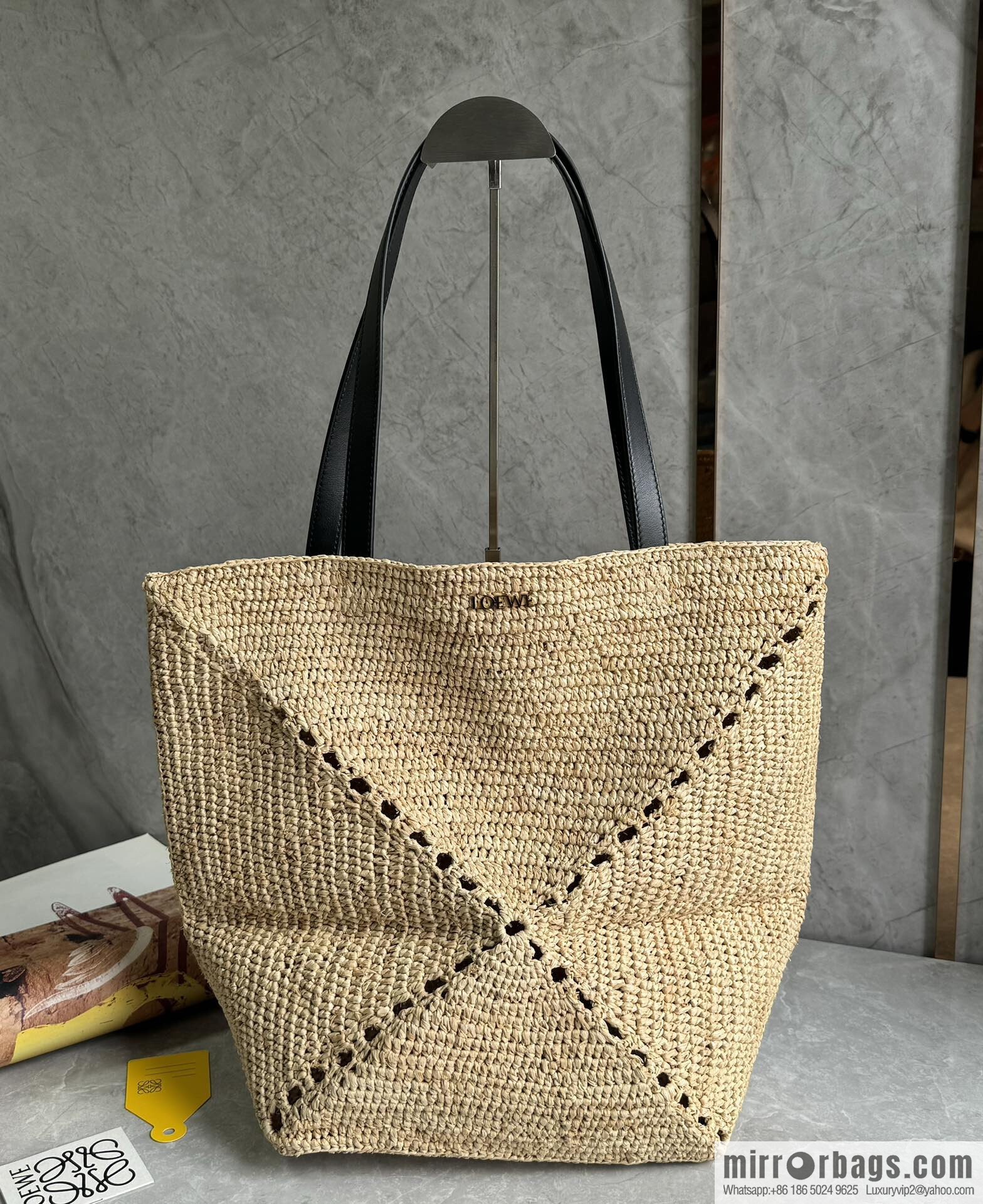 LOEWE Puzzle Folding tote
