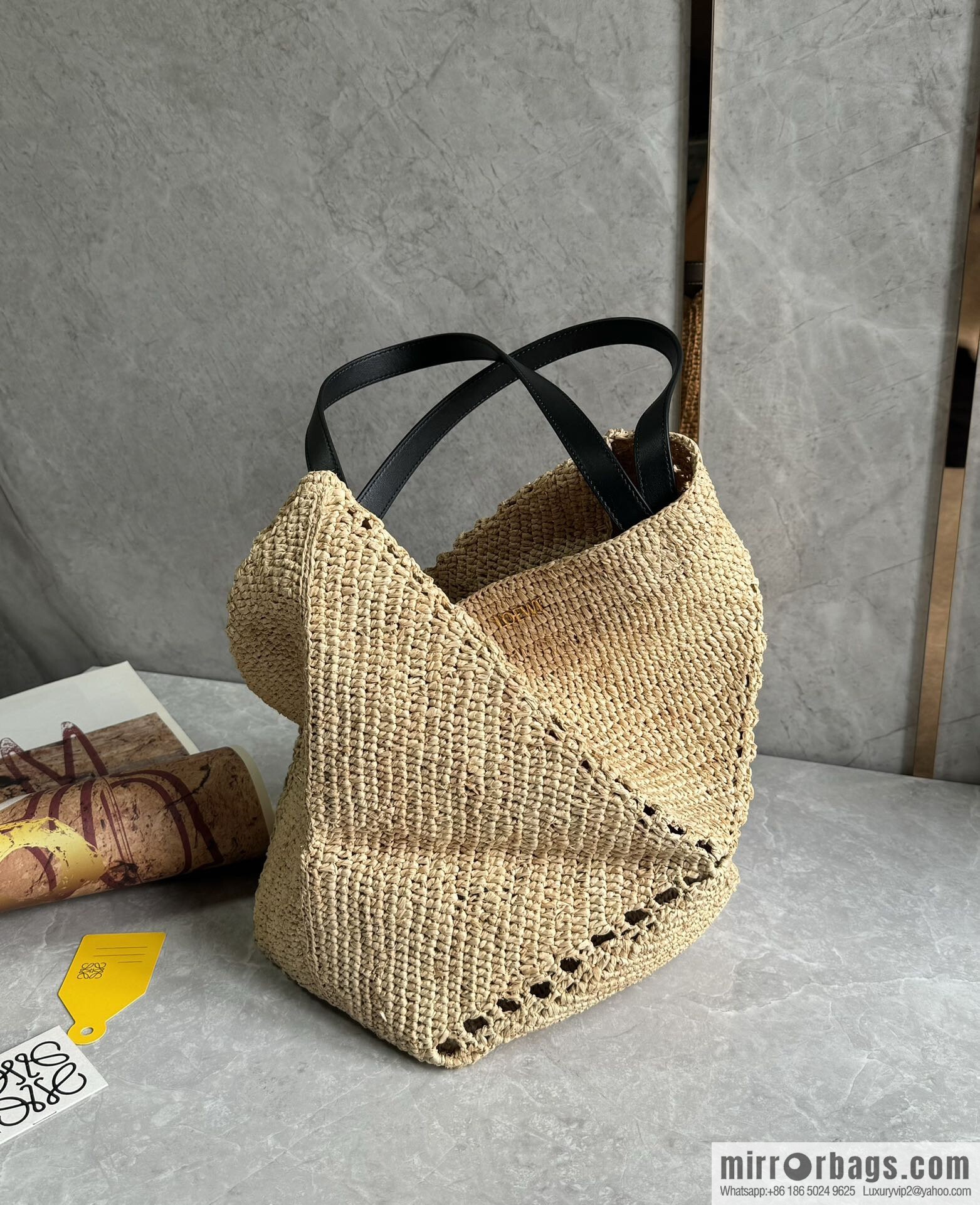 LOEWE Puzzle Folding tote