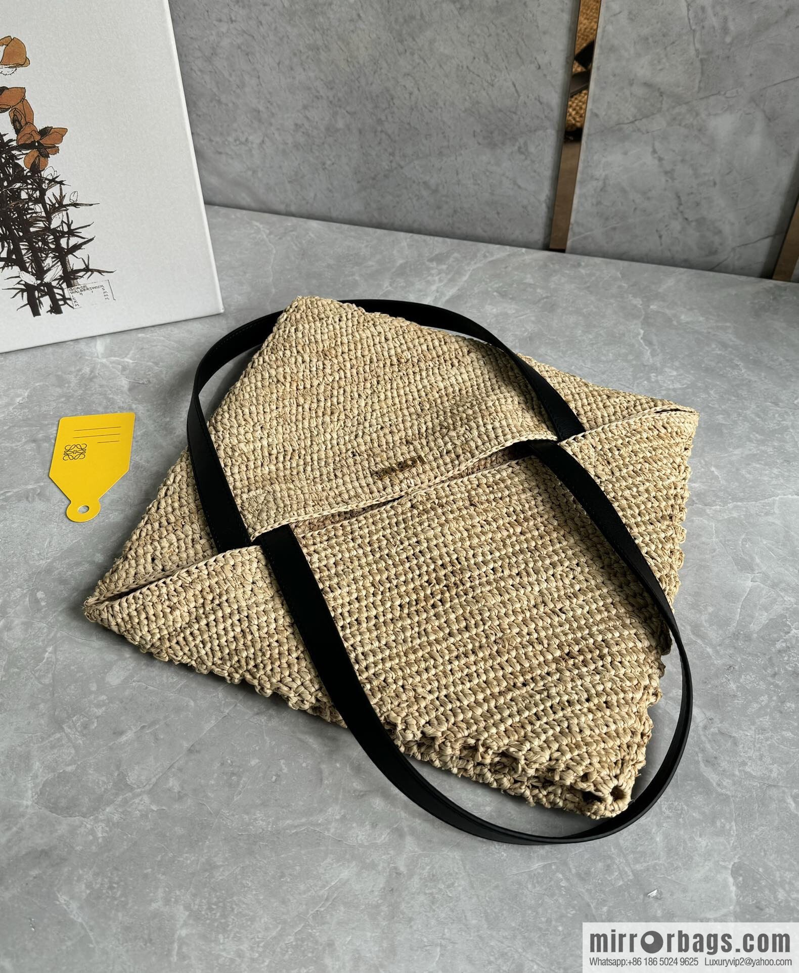LOEWE Puzzle Folding tote