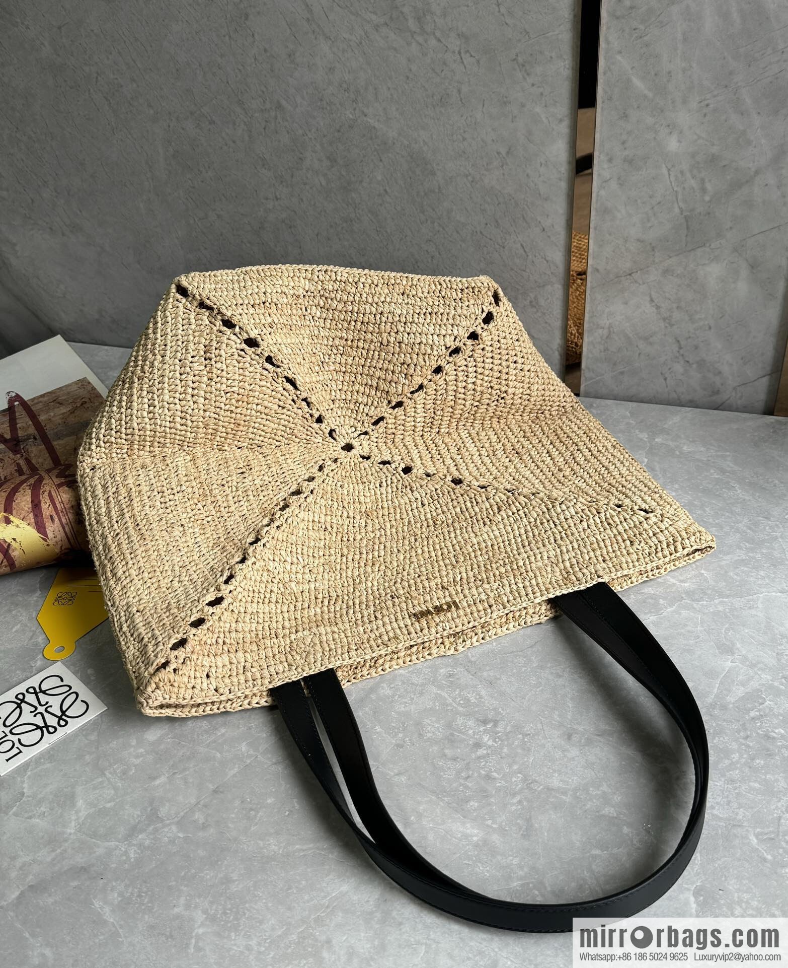 LOEWE Puzzle Folding tote