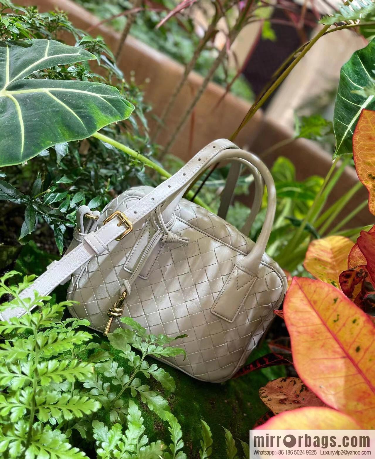 BV S Getaway Handbag 776736 Agate Grey