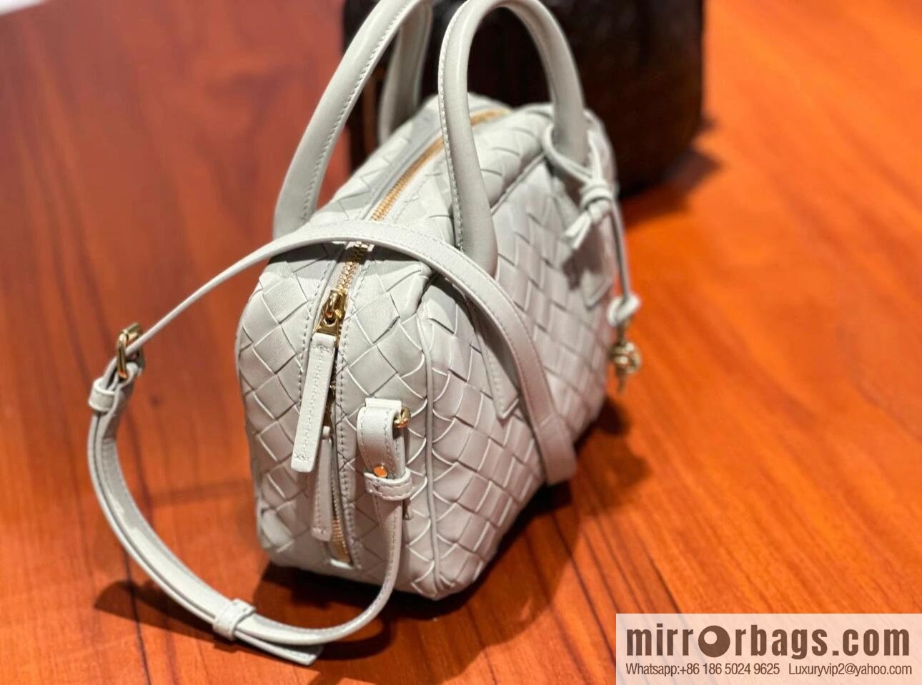 BV S Getaway Handbag 776736 Agate Grey