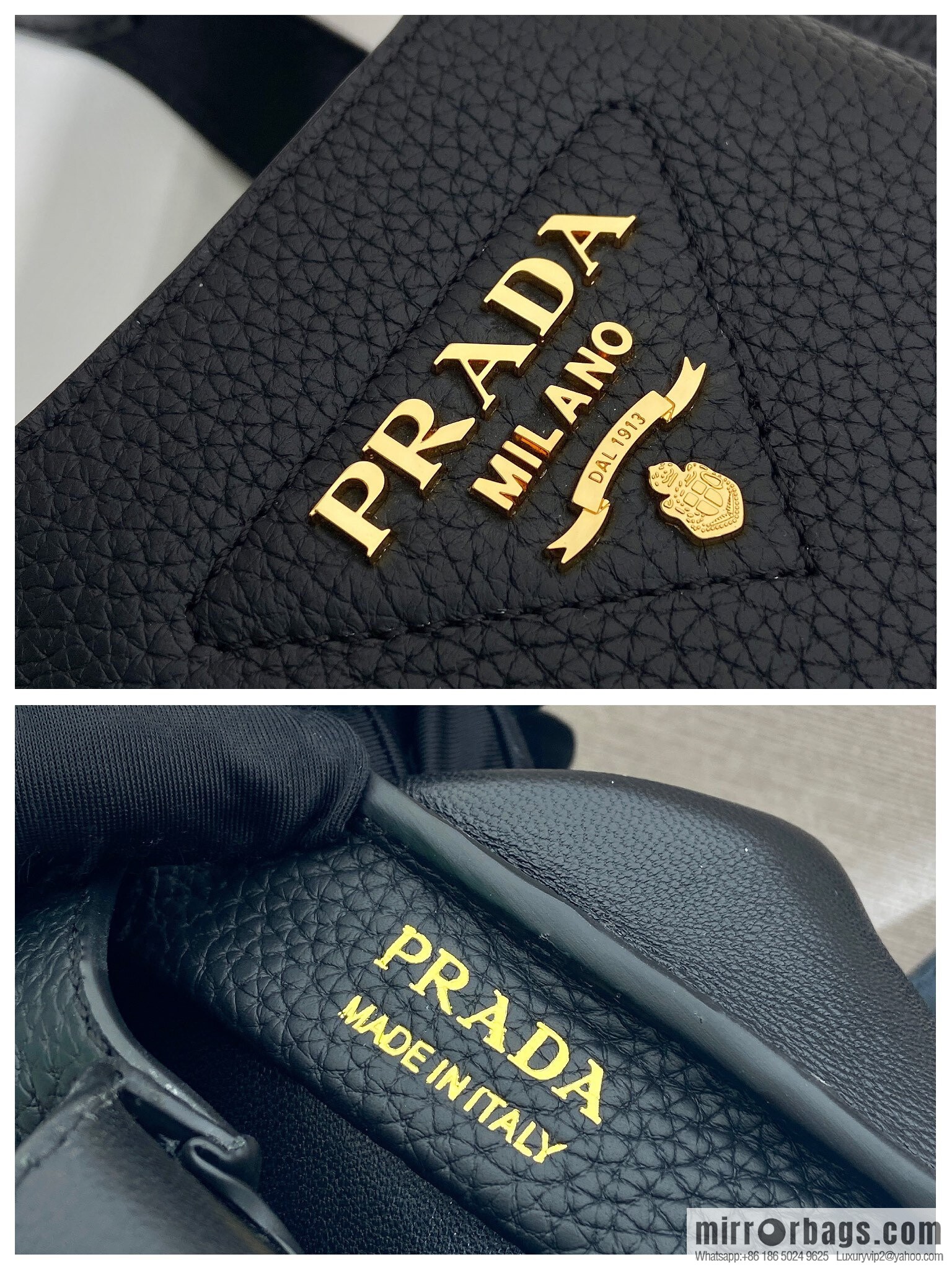 PRADA 🎉 mini basket 🎉 1BA349 🎉🎉 gold 😘😘 black