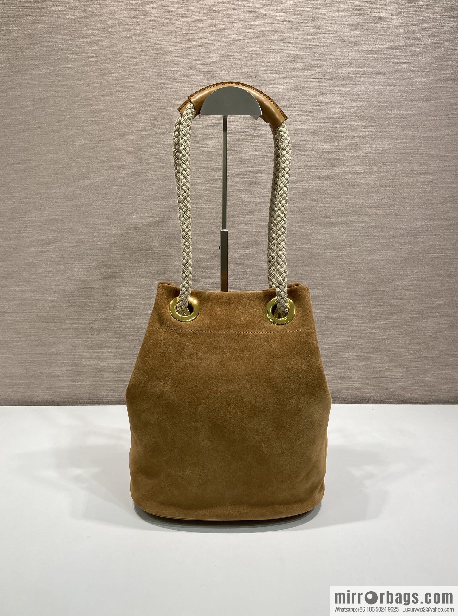 PRADA 🎉 new bucket bag 🎉 1BE082 suede🎉🎉