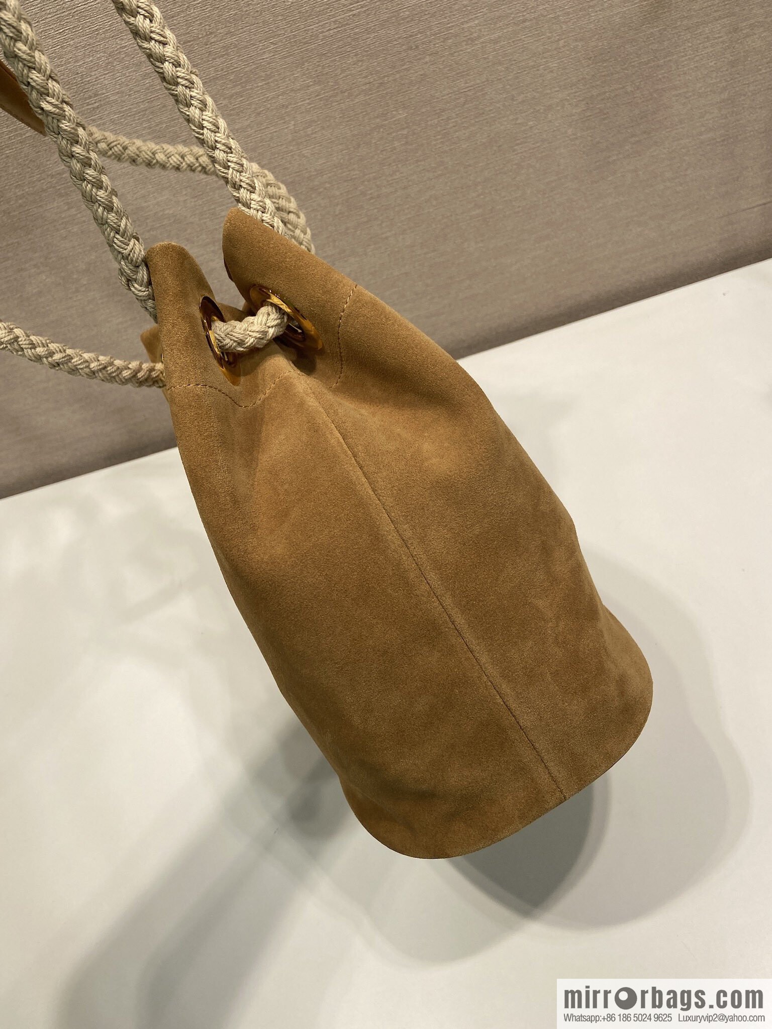 PRADA 🎉 new bucket bag 🎉 1BE082 suede🎉🎉