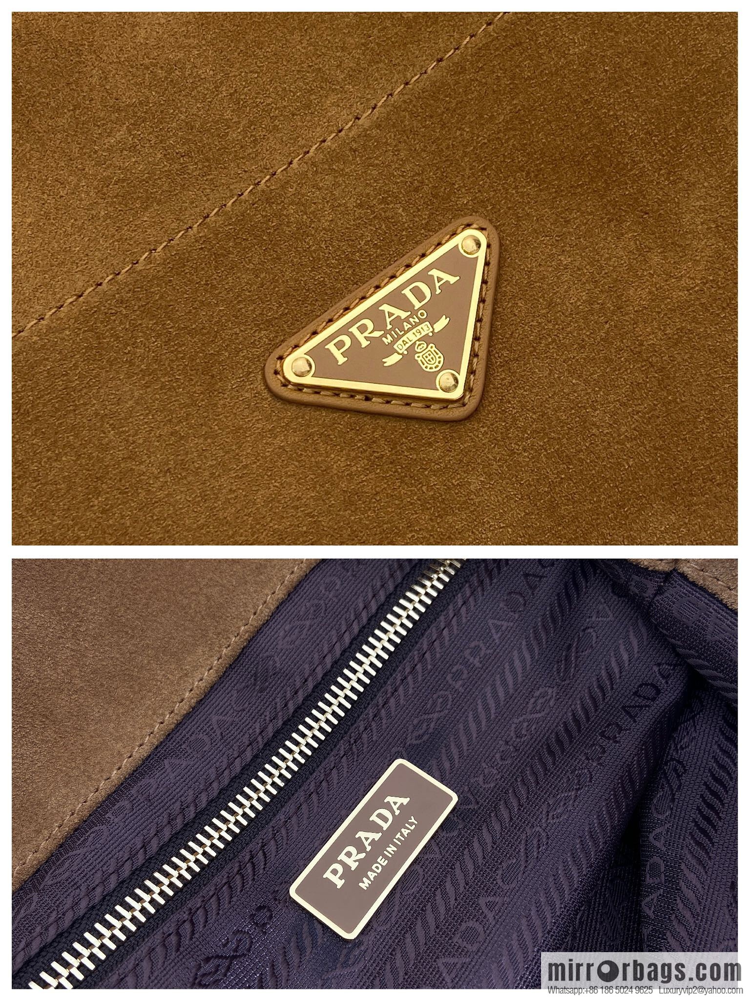 PRADA 🎉 new bucket bag 🎉 1BE082 suede🎉🎉