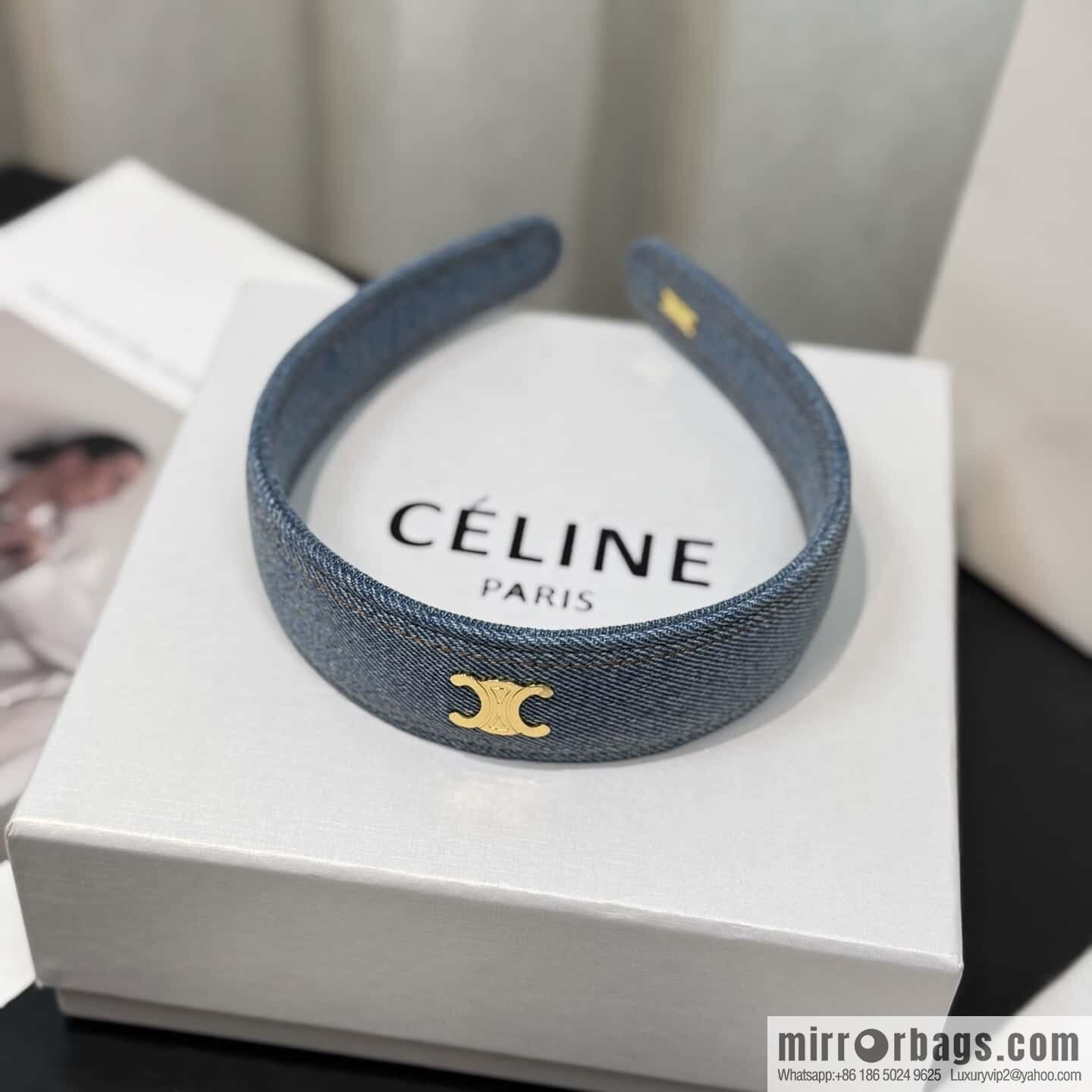 ❗️New ❗️ ☀️ new ☑️ Celine denim headband ☀️