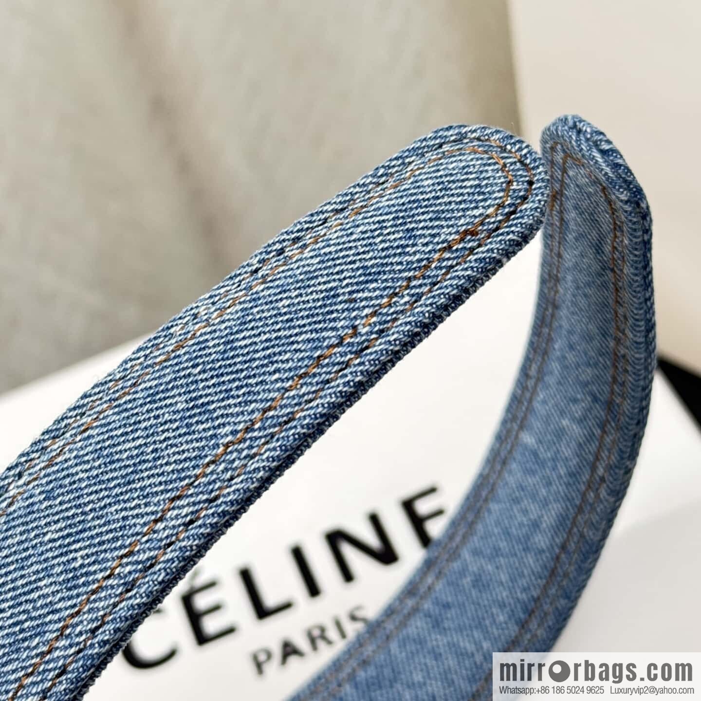 ❗️New ❗️ ☀️ new ☑️ Celine denim headband ☀️