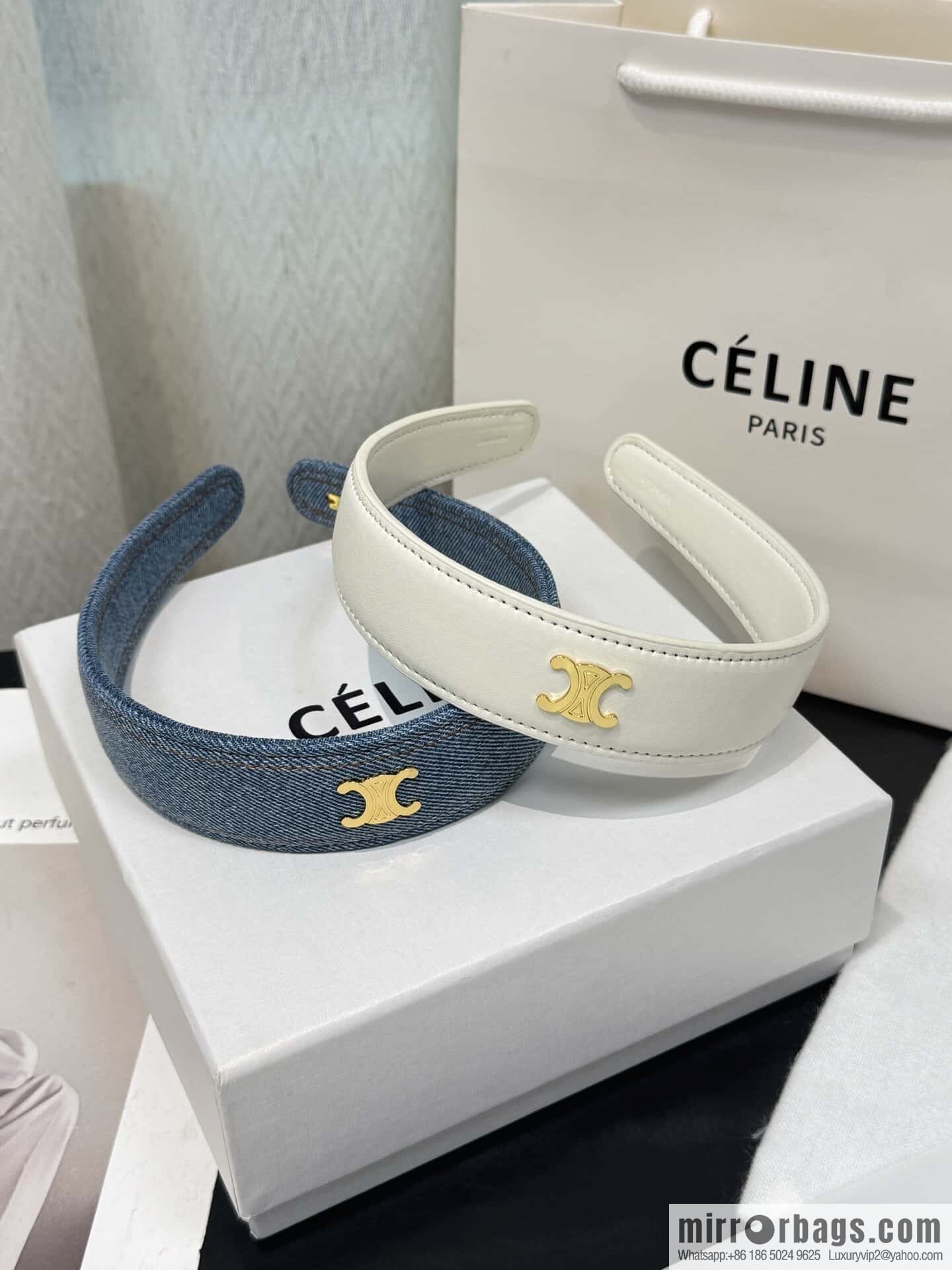 ❗️New ❗️ ☀️ new ☑️ Celine denim headband ☀️