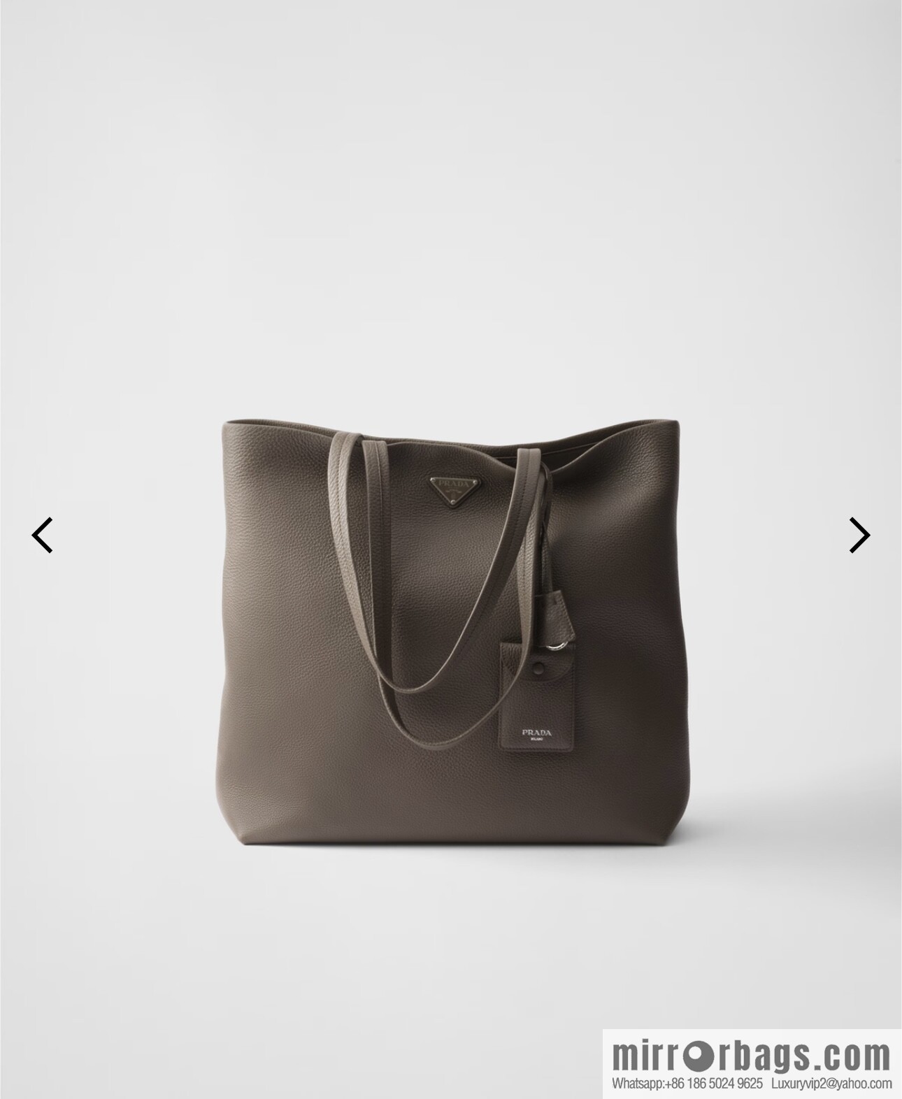 PRADA 🎉 new tote bag 🎉 2VG130 men's 🎉🎉 gray