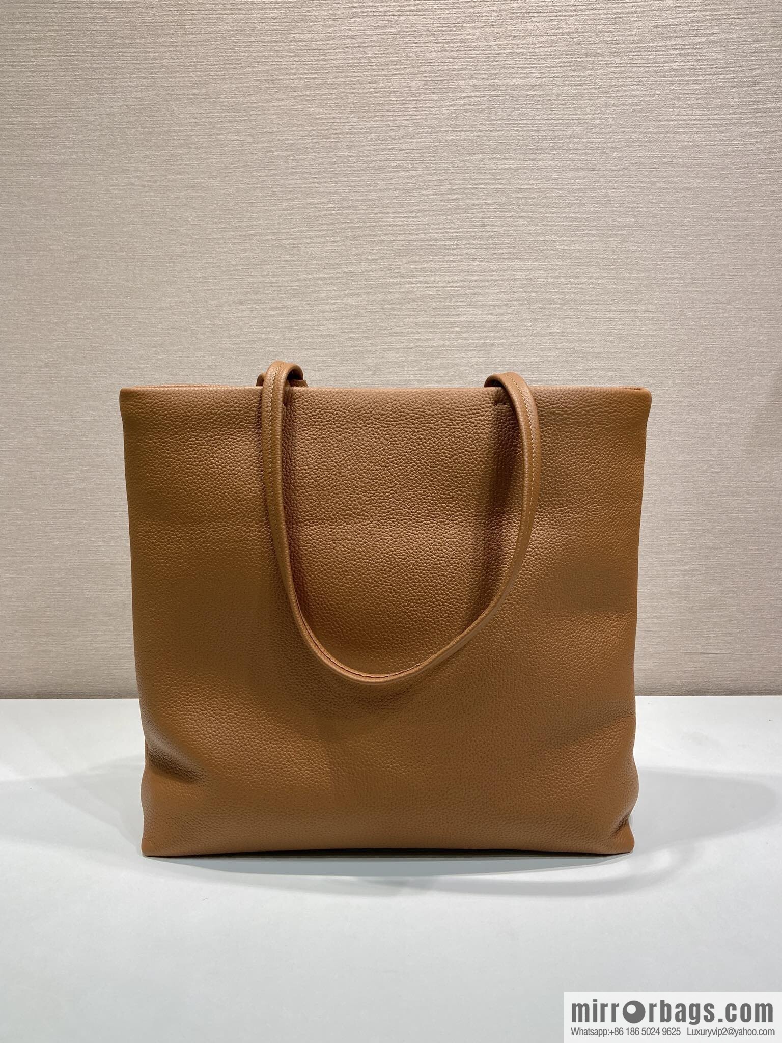 PRADA 🎉 new tote bag 🎉 2VG130 men's 🎉🎉 caramel color