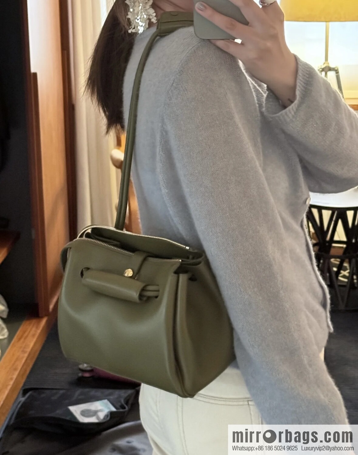 LOEWE new Madrid S 0807 olive green