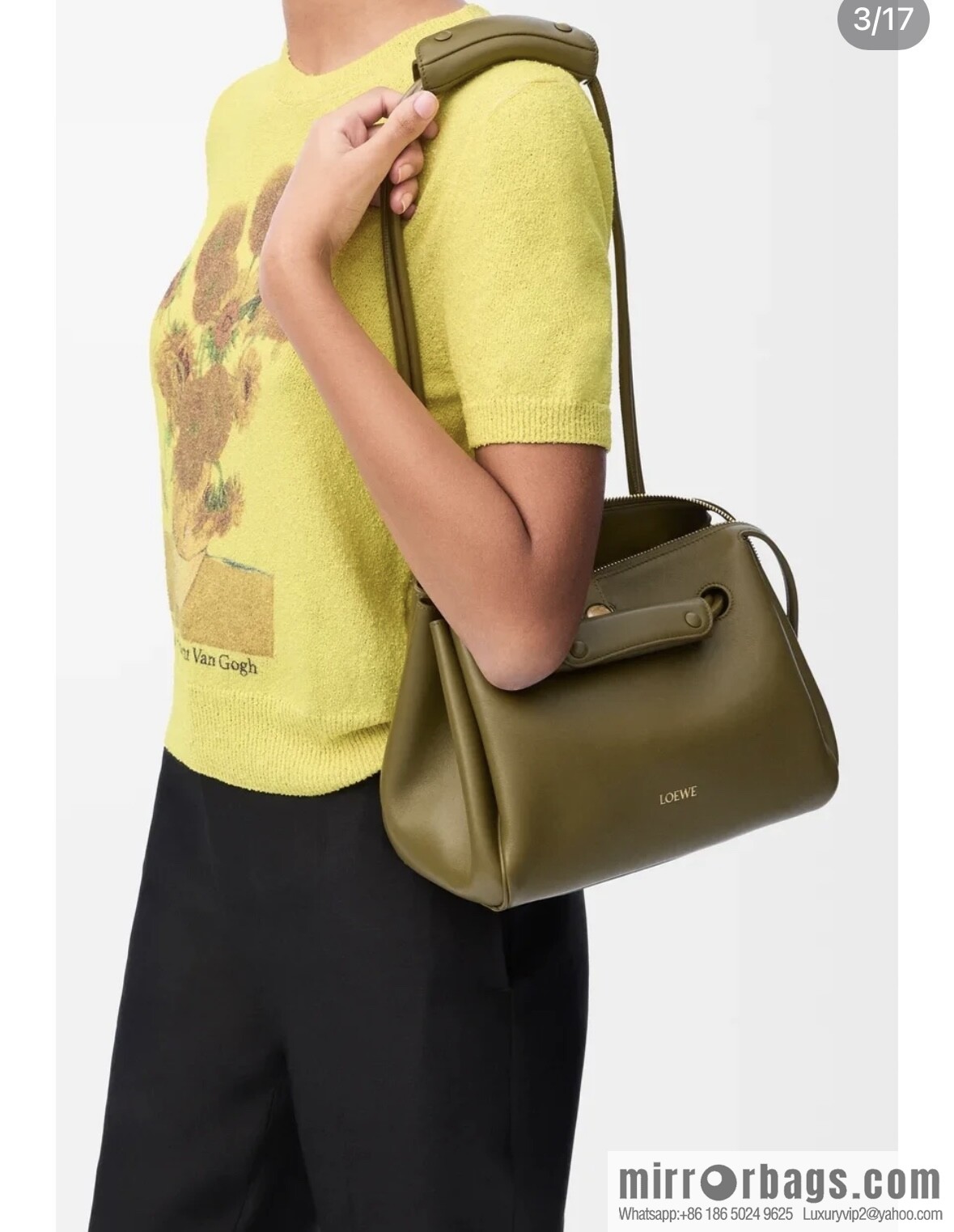 LOEWE new Madrid S 0807 olive green