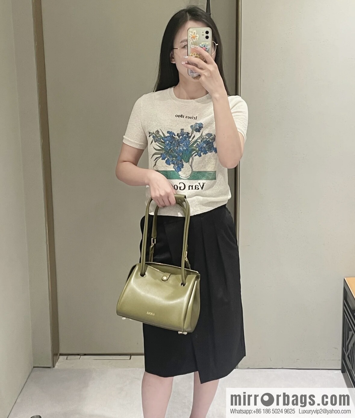 LOEWE new Madrid S 0807 olive green