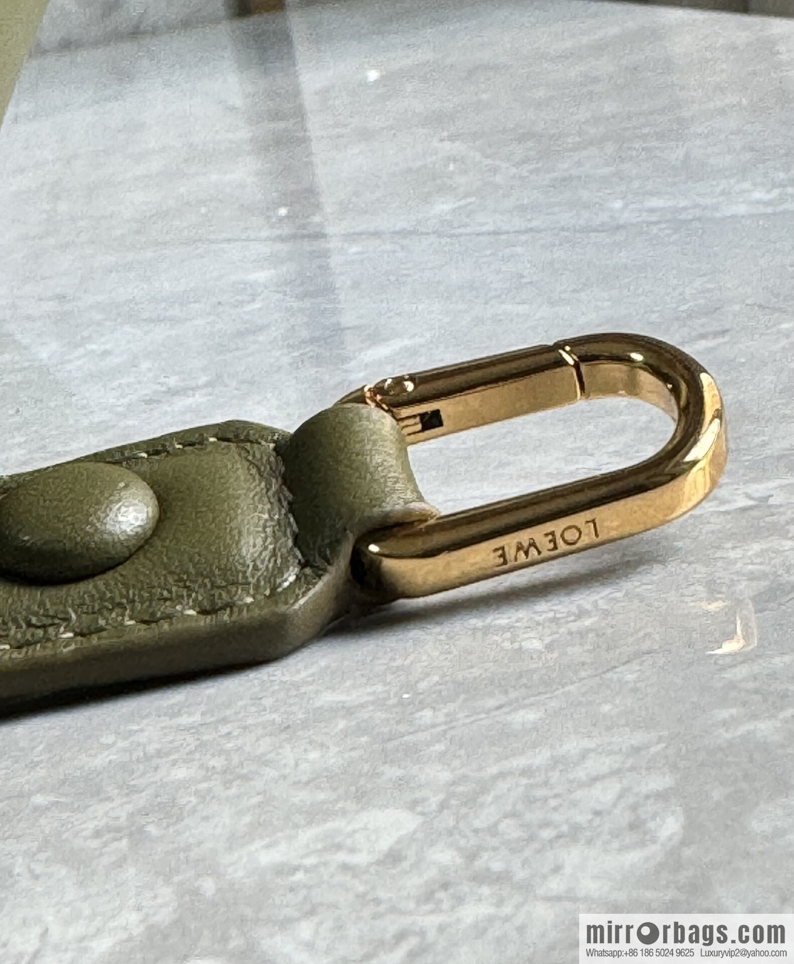 LOEWE new Madrid S 0807 olive green