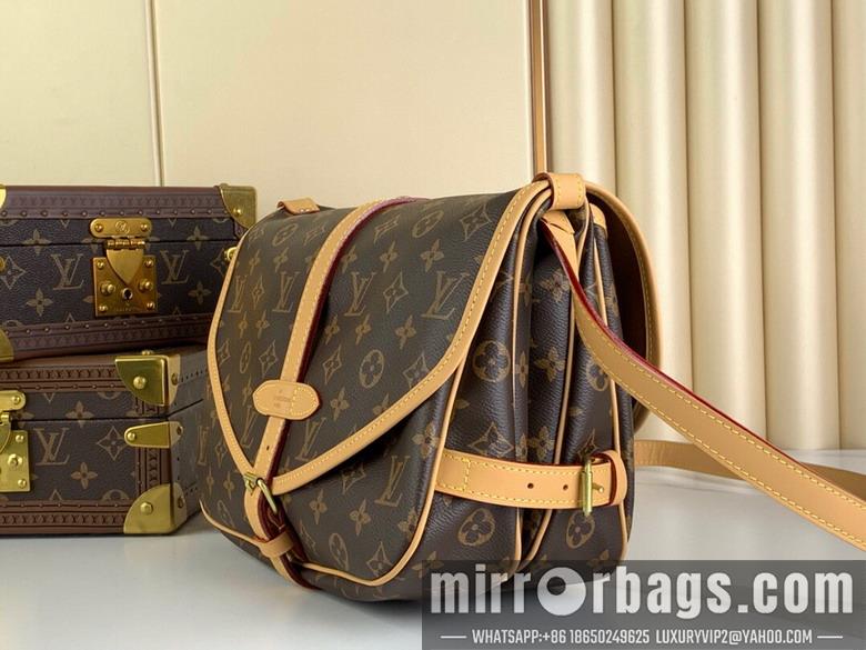LV Replica Bags Saumur M40710 28x11x20cm gf