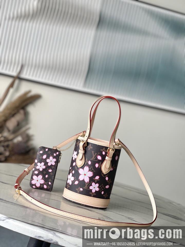 LV Replica Bags Bucket M13417 13x17x9cm gf