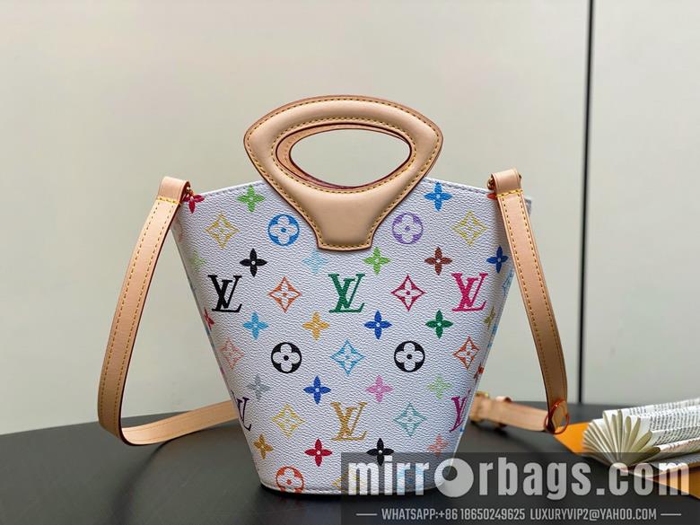 LV Replica Bags Rivage M14680 18x7x12cm gf