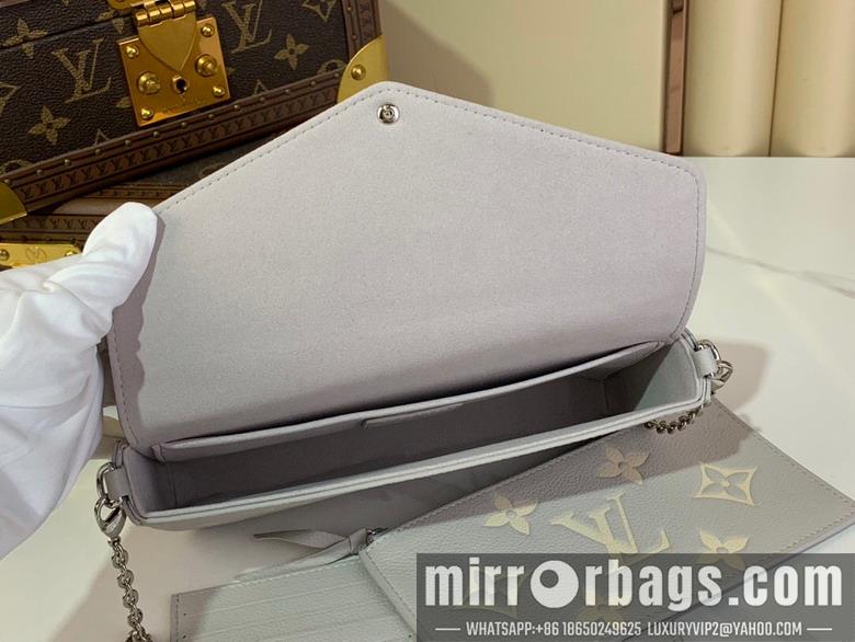LV Replica Bags Felicie m14227 21x12x3cm gf
