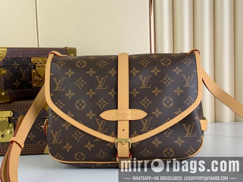 LV Replica Bags Saumur M40710 28x11x20cm gf