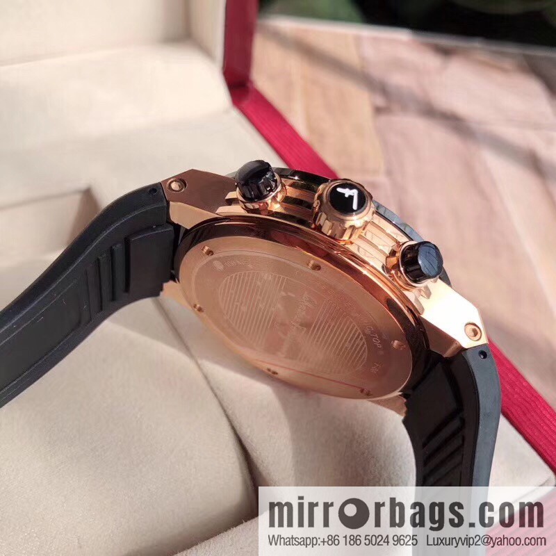 Ferragamo F80 flagship series quartz chronograph, two-color men's model, men's watch! Watch diameter 43mm