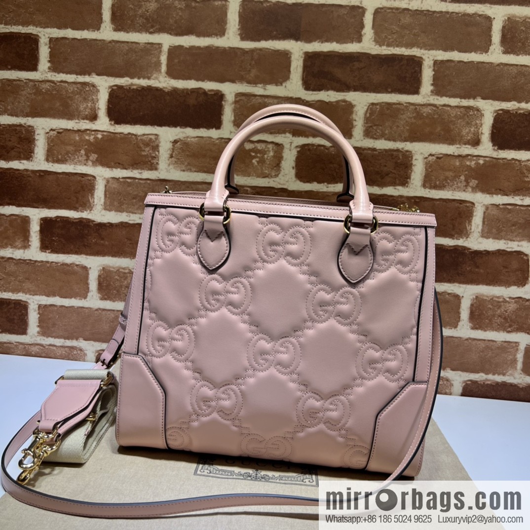 GUCCI Gucci GG Matelassé leather (fabric) tote bag 728236