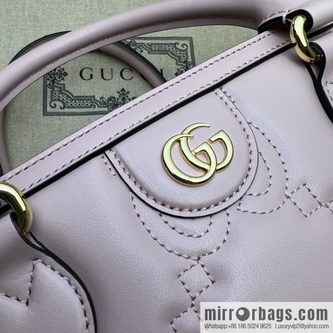 GUCCI Gucci GG Matelassé leather (fabric) tote bag 728236