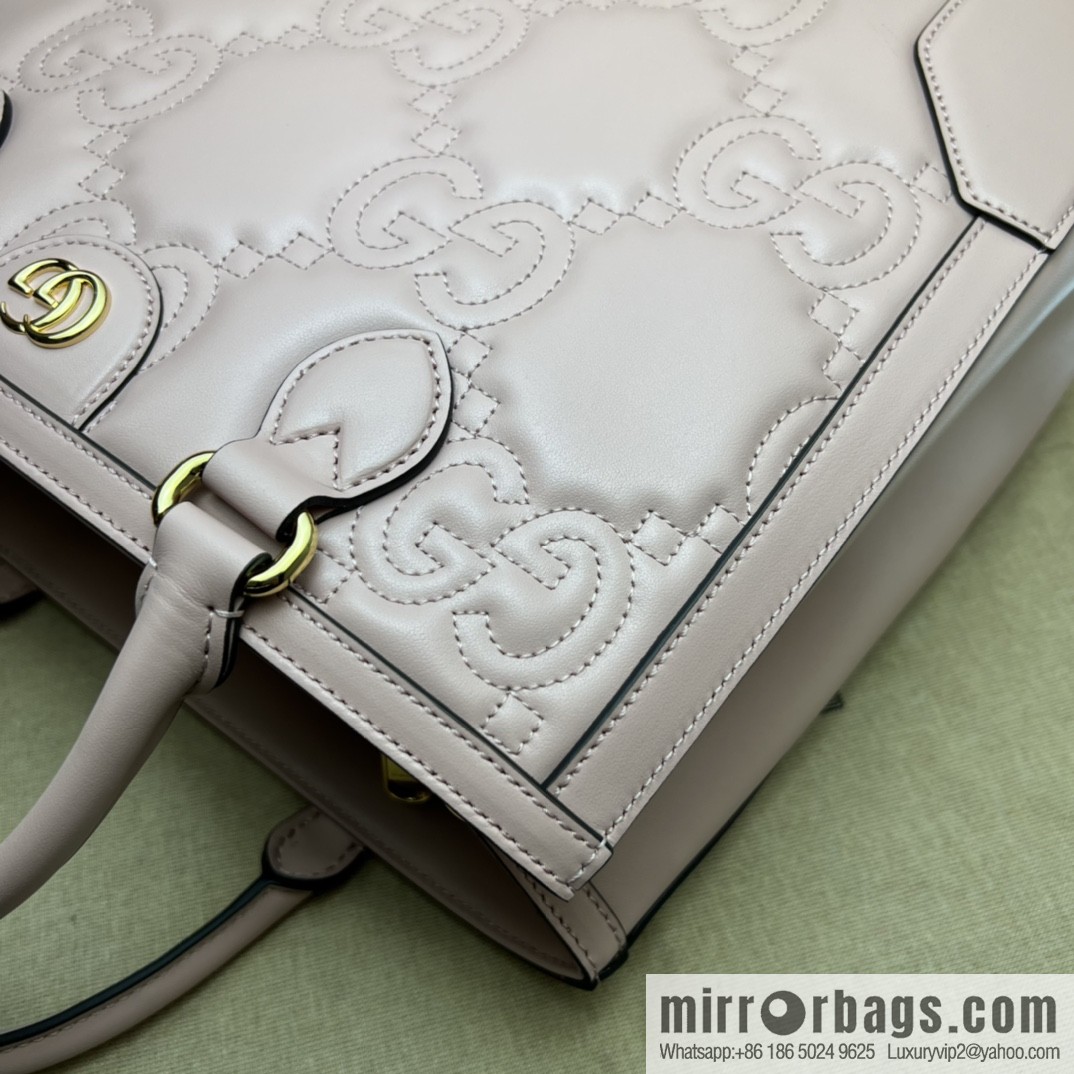 GUCCI Gucci GG Matelassé leather (fabric) tote bag 728236
