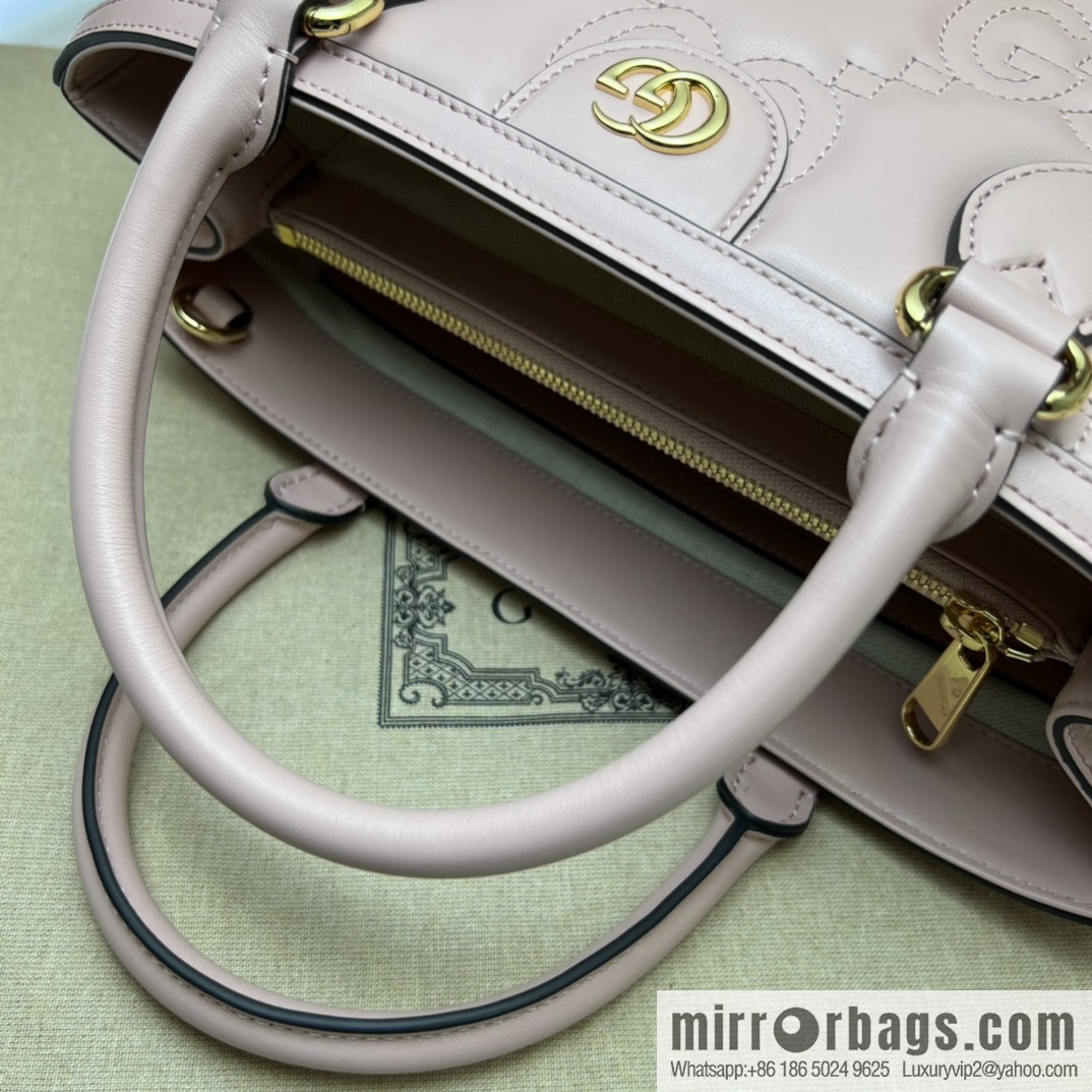 GUCCI Gucci GG Matelassé leather (fabric) tote bag 728236