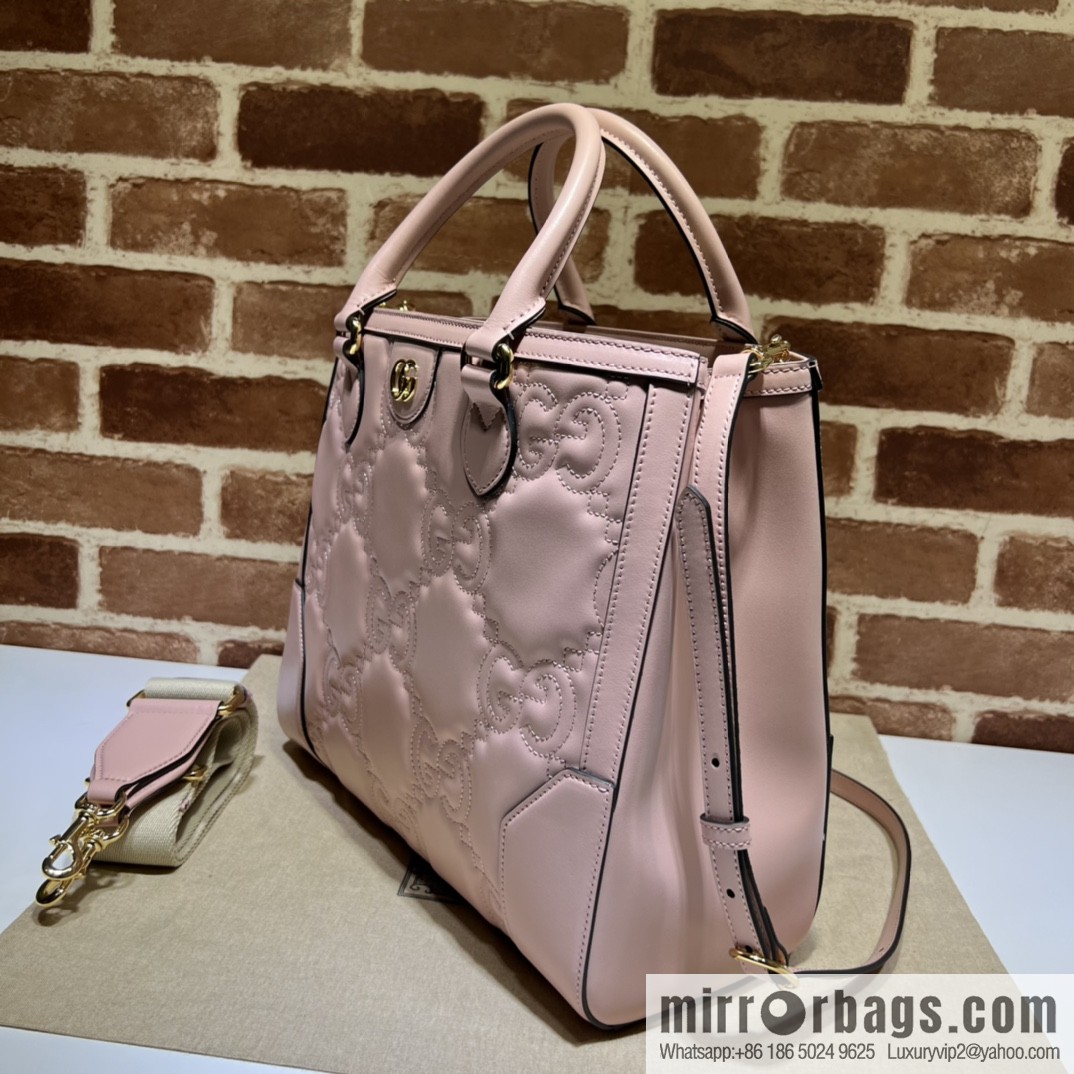 GUCCI Gucci GG Matelassé leather (fabric) tote bag 728236