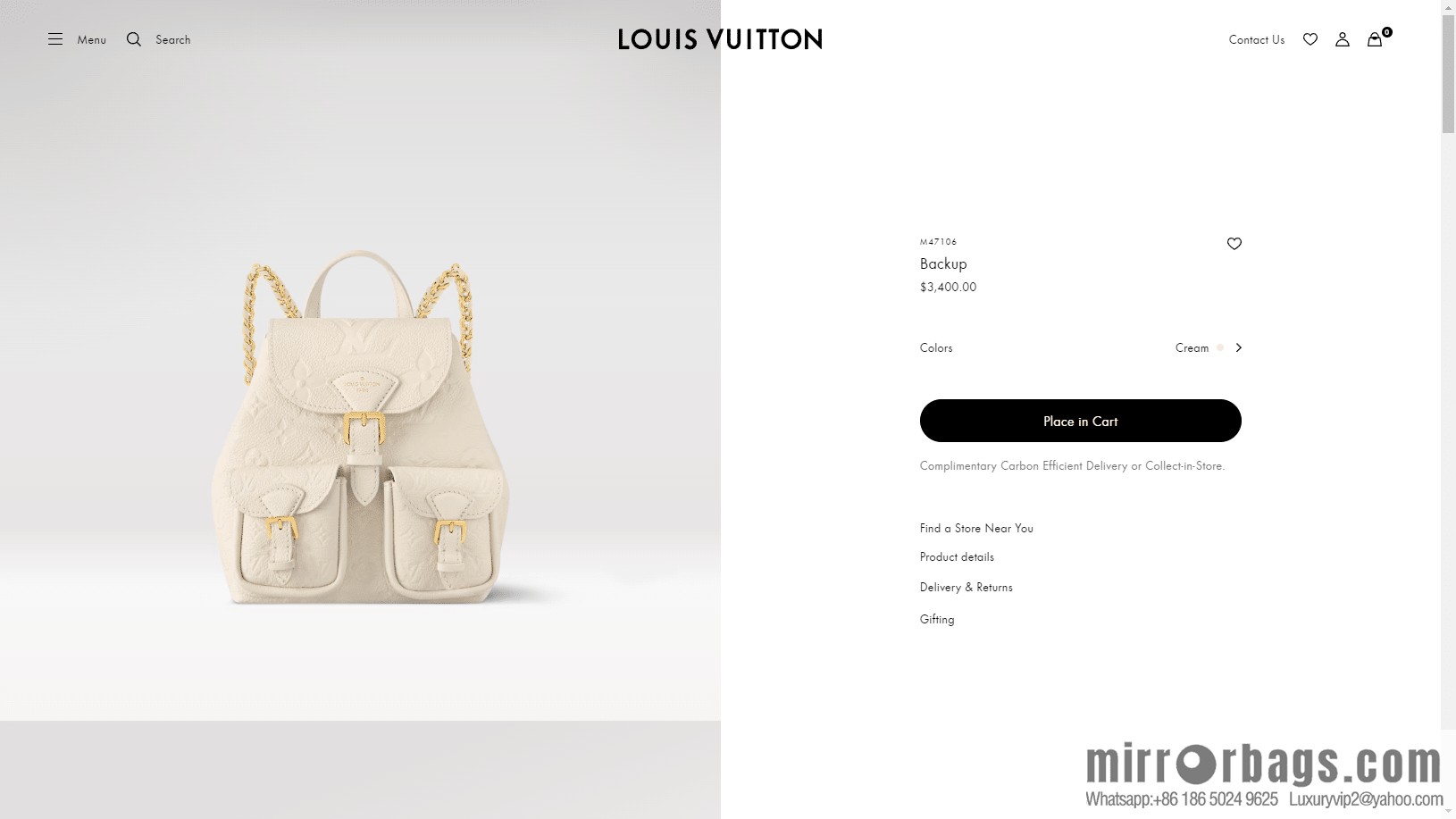 LV M47106 Backup