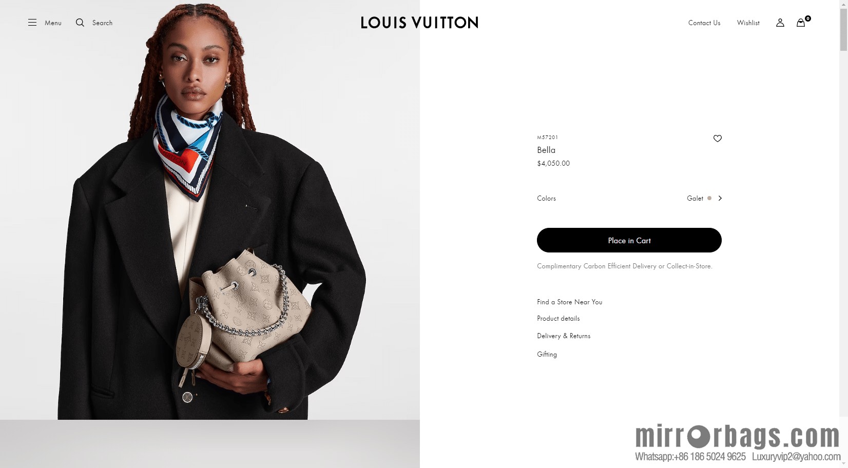 LV M57201 BELLA handbag