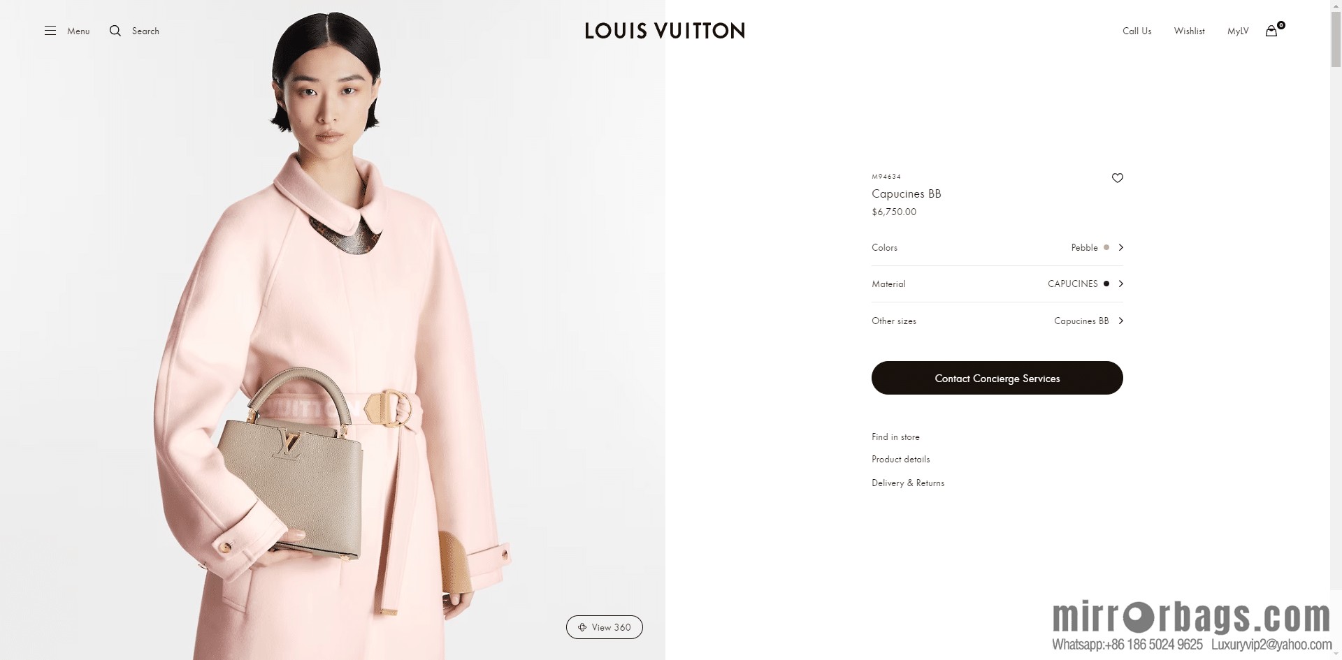 LV M94634 Capucines BB