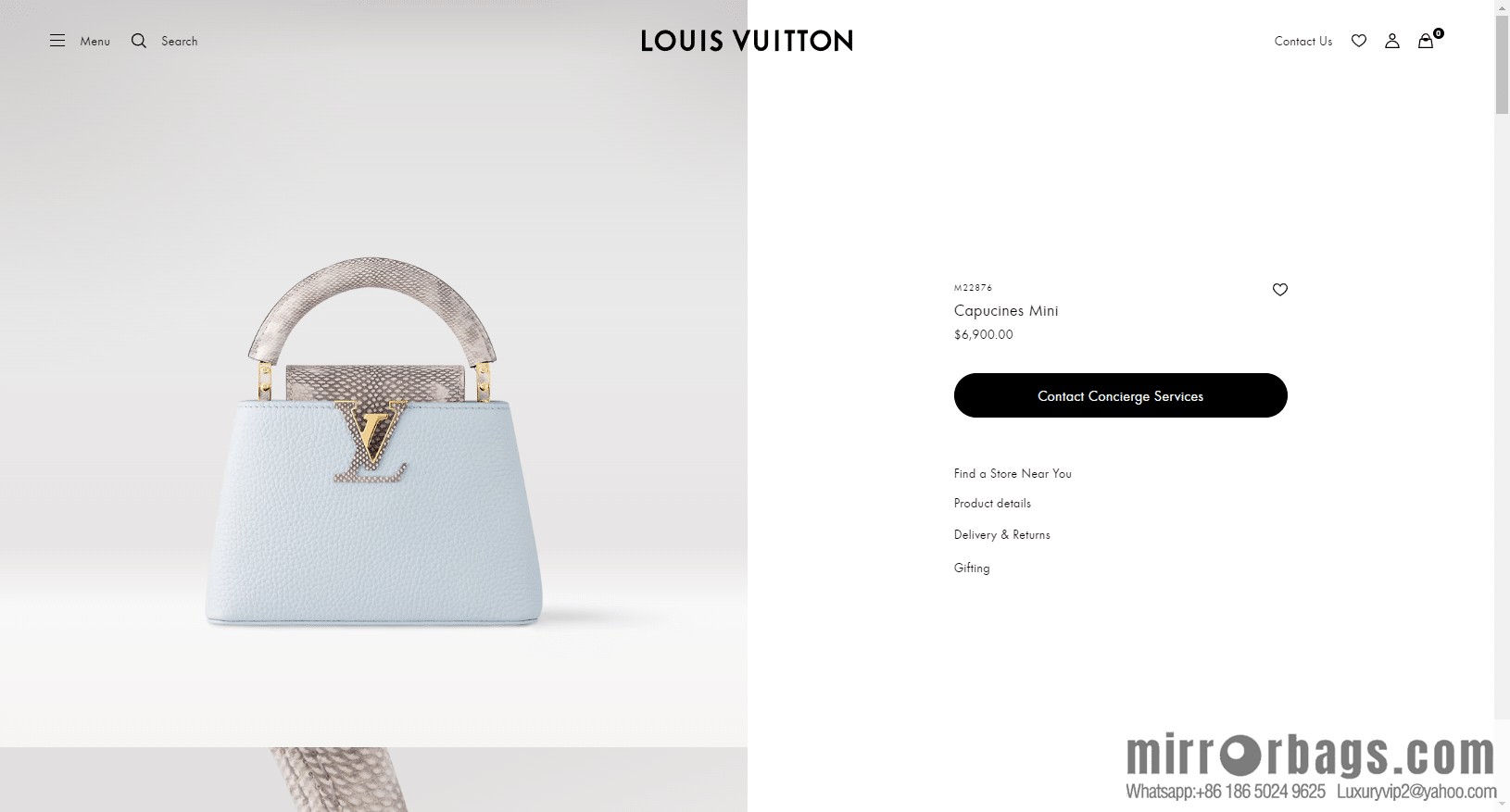 LV M22876 Capucines Mini