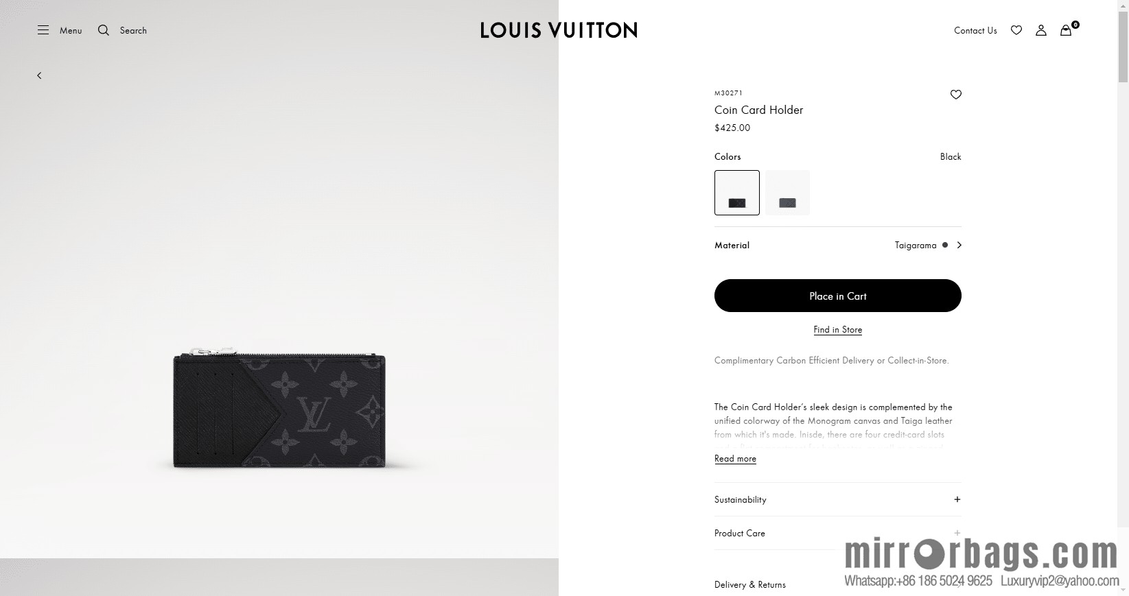 LV Coin Card Clip M30271 [Official Full Chip Version]