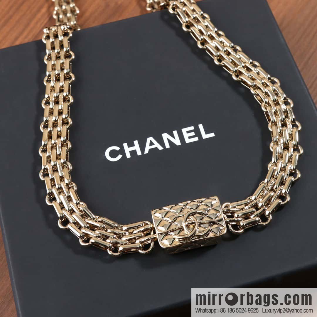☀️New ☑️ Chanel Double C Gold Bag Waist Chain Belt