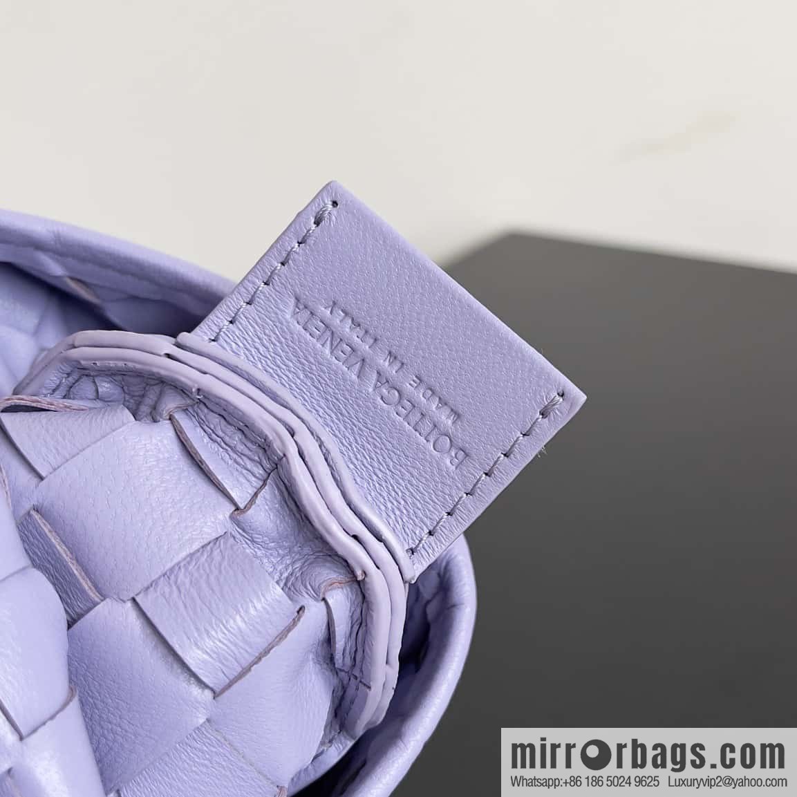 BottegaVeneta2023 new model, Baodiejia Bv spring and summer new mini sardines SARDINE model number: 744267 wisteria color