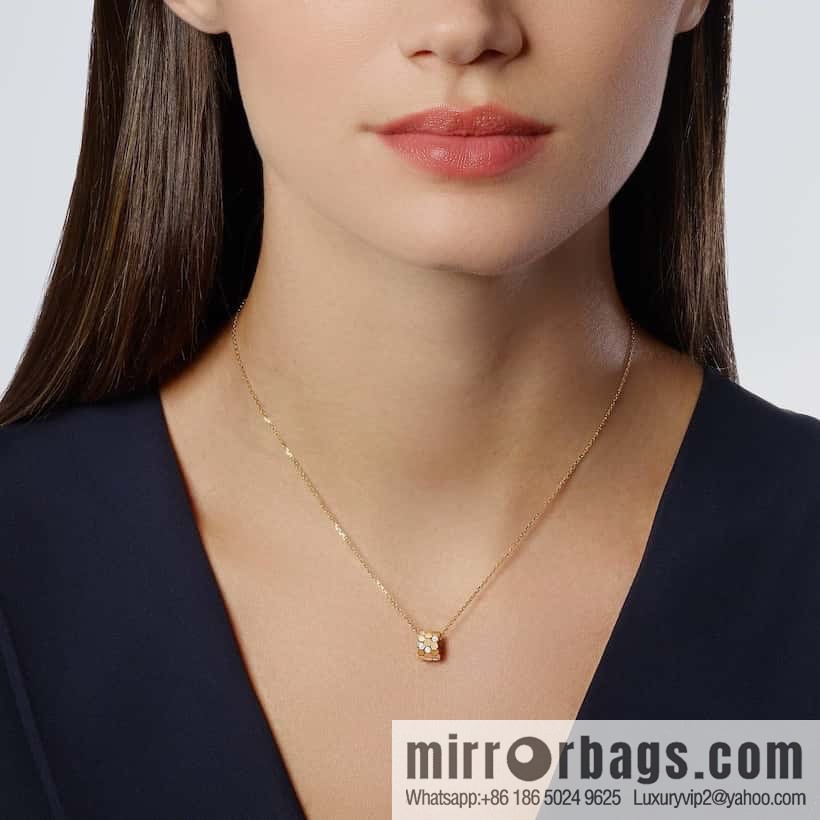 ❗️New popular ❗️☀️ Shangmei Paris CHAUMET new honeycomb necklace ☀️