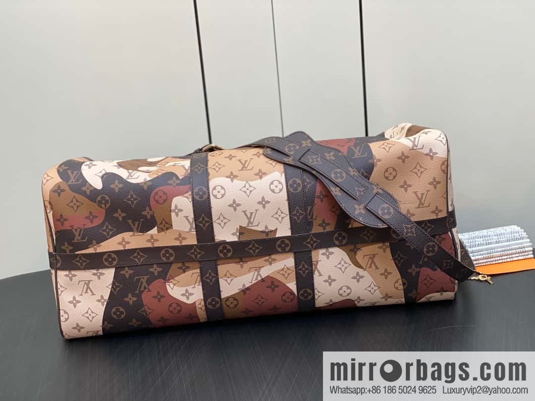 [Original order boutique] M46777 monogram (eye series) travel bag series KEEPALL BANDOULIZRE 55 travel bag
