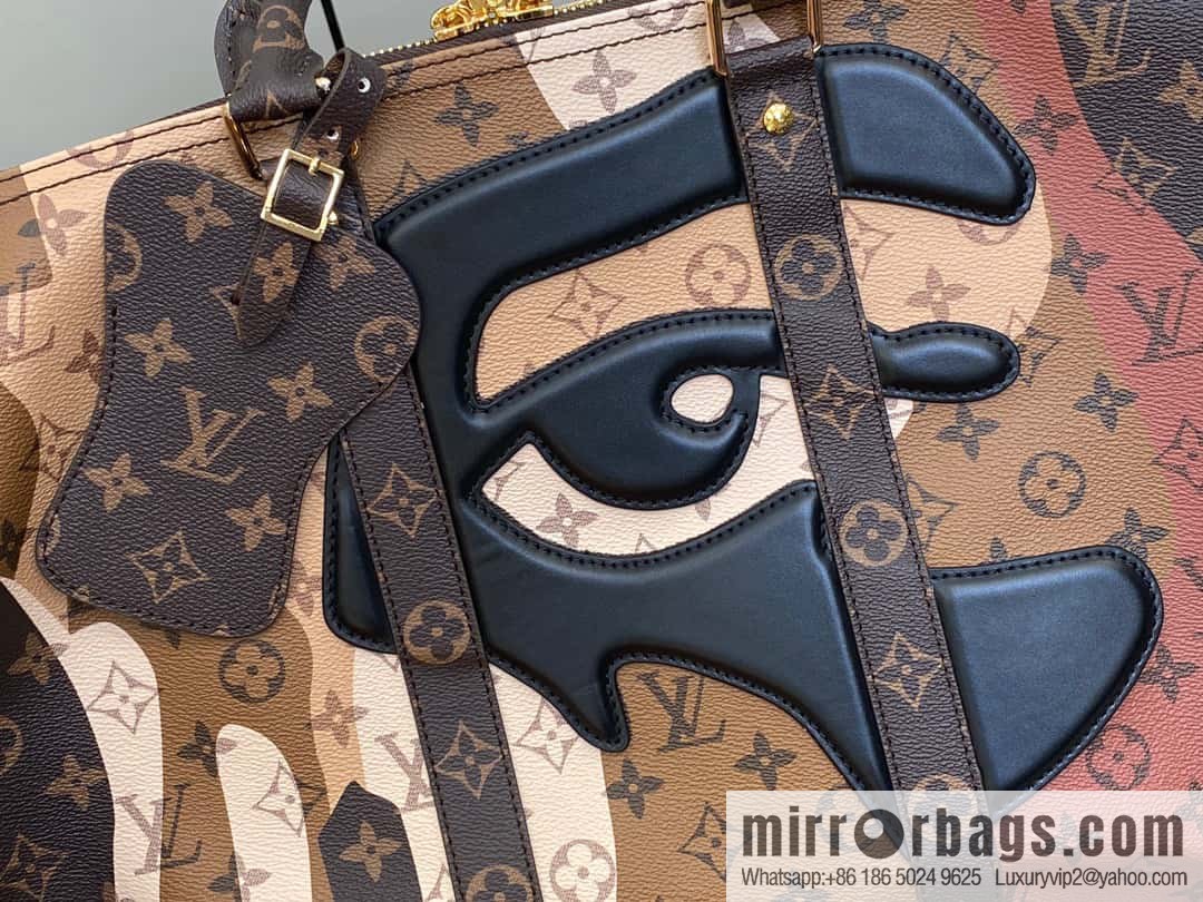 [Original order boutique] M46777 monogram (eye series) travel bag series KEEPALL BANDOULIZRE 55 travel bag