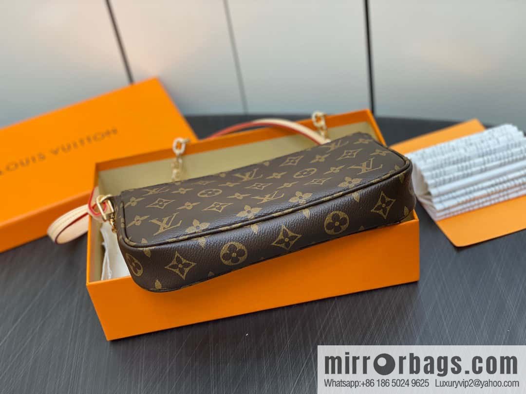 [Original single boutique] M82766 monogram new version, mahjong bag series POCHETTE ACCESSOIRES handbag