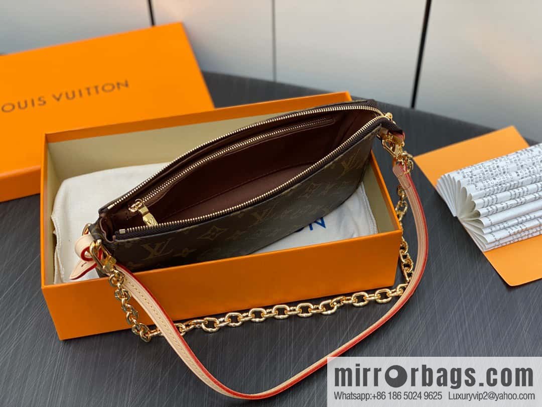[Original single boutique] M82766 monogram new version, mahjong bag series POCHETTE ACCESSOIRES handbag