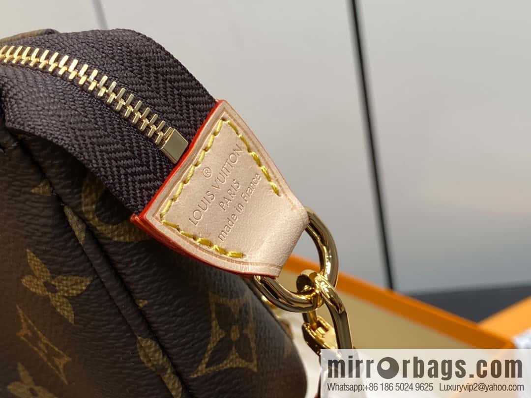 [Original single boutique] M82766 monogram new version, mahjong bag series POCHETTE ACCESSOIRES handbag