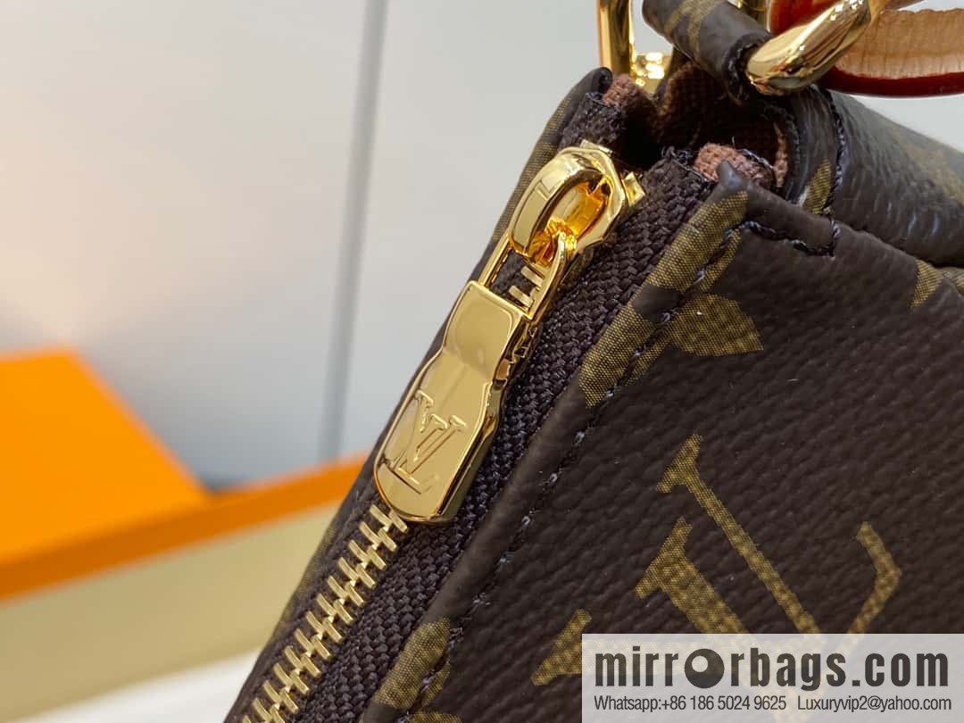 [Original single boutique] M82766 monogram new version, mahjong bag series POCHETTE ACCESSOIRES handbag