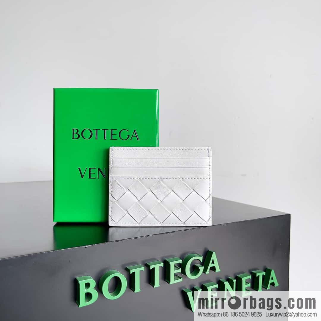 BV new braided card holder model 731956 BV braided card holder model number: 743209 white